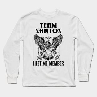 Santos Family name Long Sleeve T-Shirt